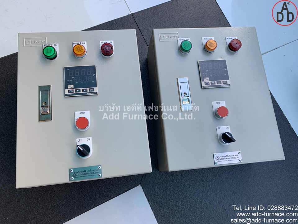 ควบคุมการจุดไฟและควบคุมอุณหภูมิรวมกล่องจุดไฟอัติโนมัติในตู้คอลโทรลใช้กับอินฟาเรดและเวนจูรี่เบอร์เนอ (11)